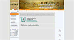 Desktop Screenshot of elelmiszertudomany.uni-corvinus.hu