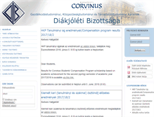 Tablet Screenshot of djb.uni-corvinus.hu