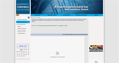 Desktop Screenshot of makro.uni-corvinus.hu